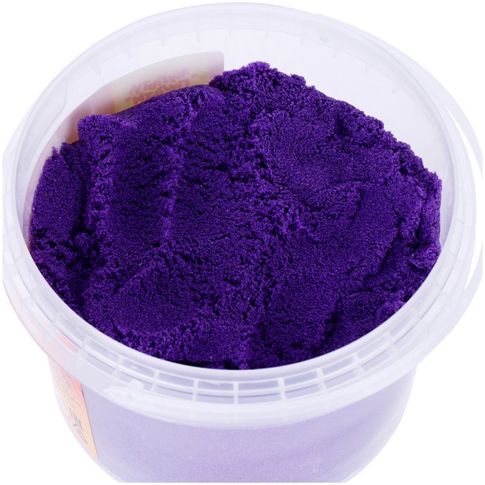 Песок для лепки «Магический песок», фиолетовый, 500 г, 2 форм.
