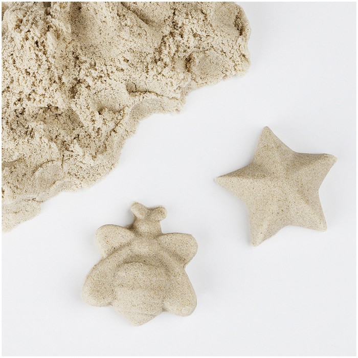 Песок для лепки «Магический песок», морской, 500 г, 2 форм.
