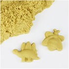 Песок для лепки «Магический песок», желтый, 500 г, 2 форм. - Фото 6