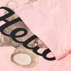 Пижама женская (футболка и шорты) KAFTAN Hello р. 44-46, розовый - Фото 3