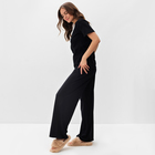 Пижама женская (футболка и брюки) KAFTAN  р. 48-50, черный - фото 24638407