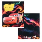 Тетрадь в линейку 12 листов, 5 видов МИКС, обложка мелованный картон, «Тачки» - Фото 5