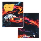 Тетрадь в линейку 12 листов, 5 видов МИКС, обложка мелованный картон, «Тачки» - Фото 6