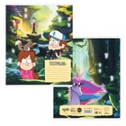 Тетрадь в линейку 24 листа, 5 видов МИКС, обложка мелованный картон, «Гравити Фолз» - Фото 4