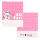 Тетрадь в линейку 24 листа, 5 видов МИКС, обложка мелованный картон, «Коты аристократы» - Фото 5