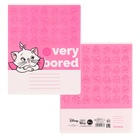 Тетрадь в линейку 24 листа, 5 видов МИКС, обложка мелованный картон, «Коты аристократы» - Фото 7