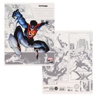 Тетрадь в клетку 24 листа, 5 видов МИКС, обложка мелованный картон, «Мстители» - Фото 4