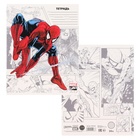 Тетрадь в клетку 24 листа, 5 видов МИКС, обложка мелованный картон, «Мстители» - Фото 5