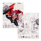 Тетрадь в клетку 24 листа, 5 видов МИКС, обложка мелованный картон, «Мстители» - Фото 6