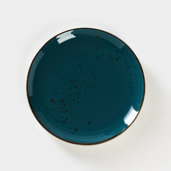 Тарелка керамическая «Бирюза», d=21 см - Фото 1