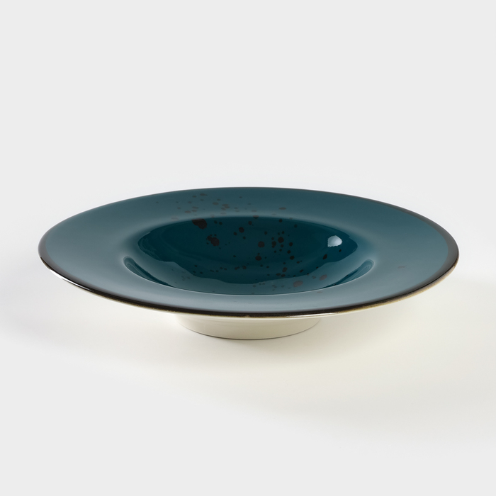 Тарелка керамическая для пасты «Бирюза», d=27 см - фото 1908159578
