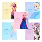 Тетрадь в клетку 12 листов, 5 видов МИКС, обложка мелованный картон, «Холодное сердце» - Фото 8