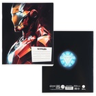 Тетрадь в линейку 24 листа, 5 видов МИКС, обложка мелованный картон, «Мстители» - Фото 5