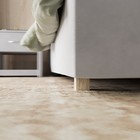 Кровать двуспальная «Алькасар», с мягким изголовьем, 2000×2000 мм, обивка велюр, цвет звёздная пыль - Фото 7