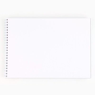 Альбом для рисования А4 48 листов на пружине «Котик художник»