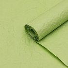 Бумага упаковочная "Эколюкс", МИКС салатовый, 0,67 x 5 м - фото 9744375