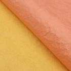 Бумага упаковочная "Эколюкс двухцветная", МИКС оранжевый-желтая пастель, 0,67 x 5 м - фото 9744405