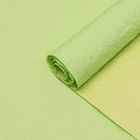 Бумага упаковочная "Эколюкс двухцветная", МИКС салатовый-желтый пастель, 0,68 x 5 м - фото 9744420