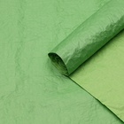 Бумага Эколюкс двухцветная салатовый /тёмно-зеленый 0,67  x 5 м - Фото 1