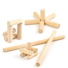 УЦЕНКА Игра «Городки», биты 2 шт. 49×2.5 см, городки 10 шт. 9×2.5 см - Фото 3