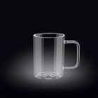 Чашка с двойными стенками Wilmax England, 300 мл - фото 300548921
