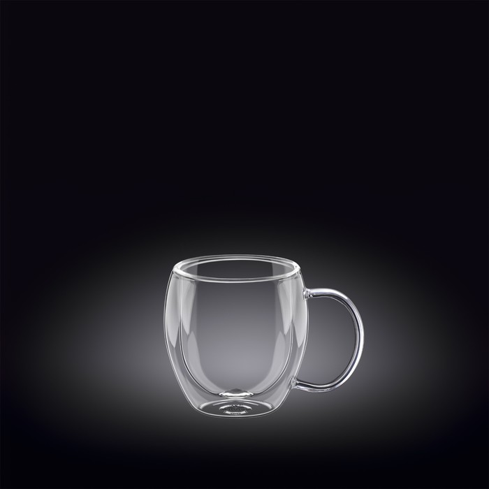 Чашка с двойными стенками Wilmax England, 100 мл - Фото 1