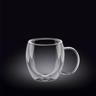Чашка с двойными стенками Wilmax England, 250 мл - фото 300662707