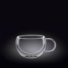 Чашка с двойными стенками Wilmax England, 250 мл - фото 300662708