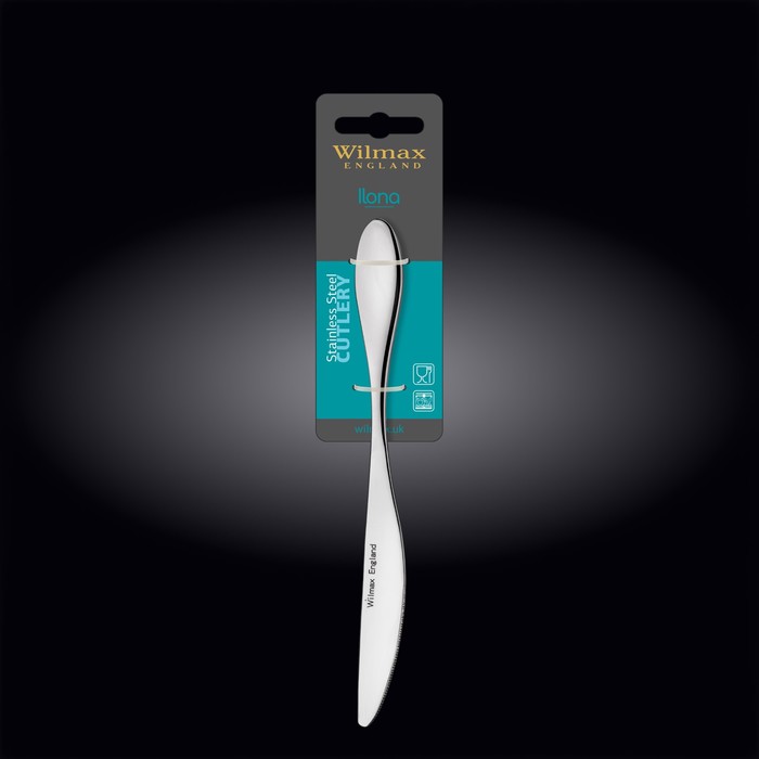 Нож столовый Wilmax England Ilona, 24 см - Фото 1