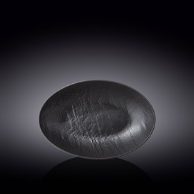 Салатник овальный Wilmax England Slate Stone, размер 25x16.5x6 см