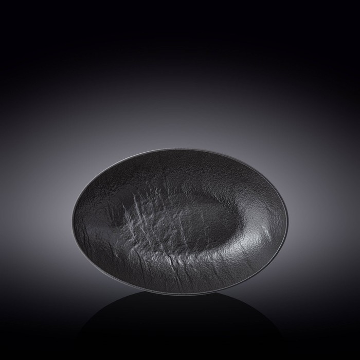 Салатник овальный Wilmax England Slate Stone, размер 25x16.5x6 см - Фото 1