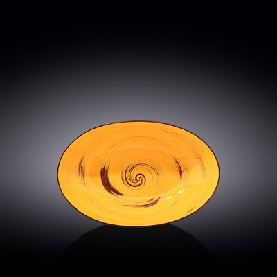Салатник овальный Wilmax England Spiral, размер 25x16.5x6 см