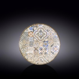 Тарелка круглая Wilmax England Vintage Mosaic, d=21 см
