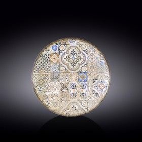 Тарелка круглая Wilmax England Vintage Mosaic, d=23 см