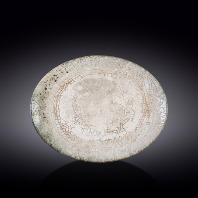 Тарелка эллипс Wilmax England Silver Moon, размер 31x24 см