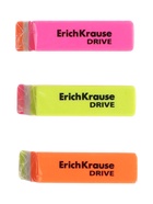 Ластик ErichKrause Drive (New), 57×15×13 мм, мягкий, гипоаллергенный, микс 1074495