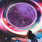 Дневник школьный для 1-11 классов "Девушка и луна", твёрдая обложка с поролоном, искусственная кожа, аппликация с блёстками, ляссе, 48 листов, блок 80г/м2 - фото 24026950