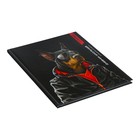 Дневник школьный для 1-11 классов, 48 листов "Брутальный пёс", твёрдая обложка, глянцевая ламинация, универсальная шпаргалка, блок 65г/м2 - фото 25282203