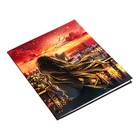 Дневник школьный для 1-11 классов "Звёздный вечер", обложка мелованный картон, глянцевая ламинация, тиснение фольгой, универсальная шпаргалка, 48 листов, блок 65г/м2 - фото 24554162