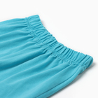 Комплект для девочки (футболка/шорты) "Цветное эскимо", цвет бирюзовый, рост 104-110 - Фото 4