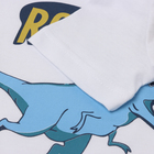 Комплект для мальчика (футболка/шорты) "Roarr", цвет белый/синий, рост 110-116 - Фото 3