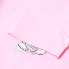 Боди для девочки, цвет розовый, рост 80 - фото 42046090