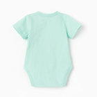 Боди детское, цвет мятный, рост 62 - фото 24076931