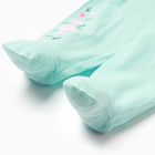 Ползунки для девочки, цвет мятный, рост 74 - фото 24076978