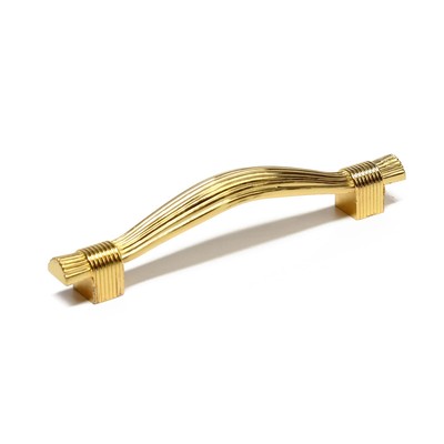 УЦЕНКА Ручка-скоба CAPPIO RSC018, цинк, м/о 96 мм, цвет золото