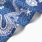 Полотенце 23х39см Синий дракон (фас 10) рогожка, 160г/м, хл100% - Фото 3