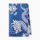 Полотенце 23х39см Синий дракон (фас 10) рогожка, 160г/м, хл100% - Фото 4
