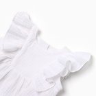 Боди детское MINAKU, рост 62-68 см, белое - Фото 8