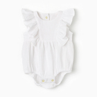 Боди детское MINAKU, рост 74-80 см, белое - Фото 7