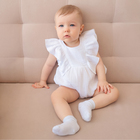 Боди детское MINAKU, рост 74-80 см, белое - Фото 4